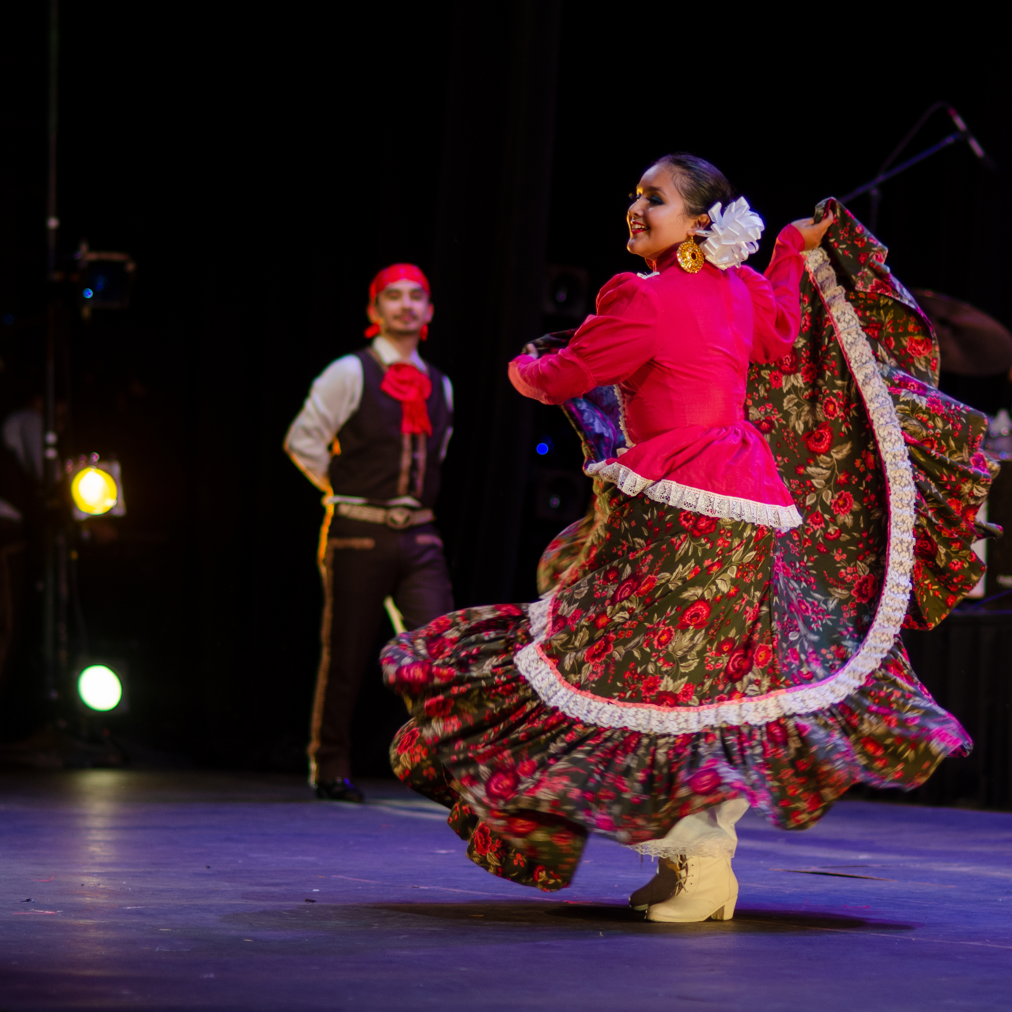 The Mexican Dance Company performing a number from Zacatecas