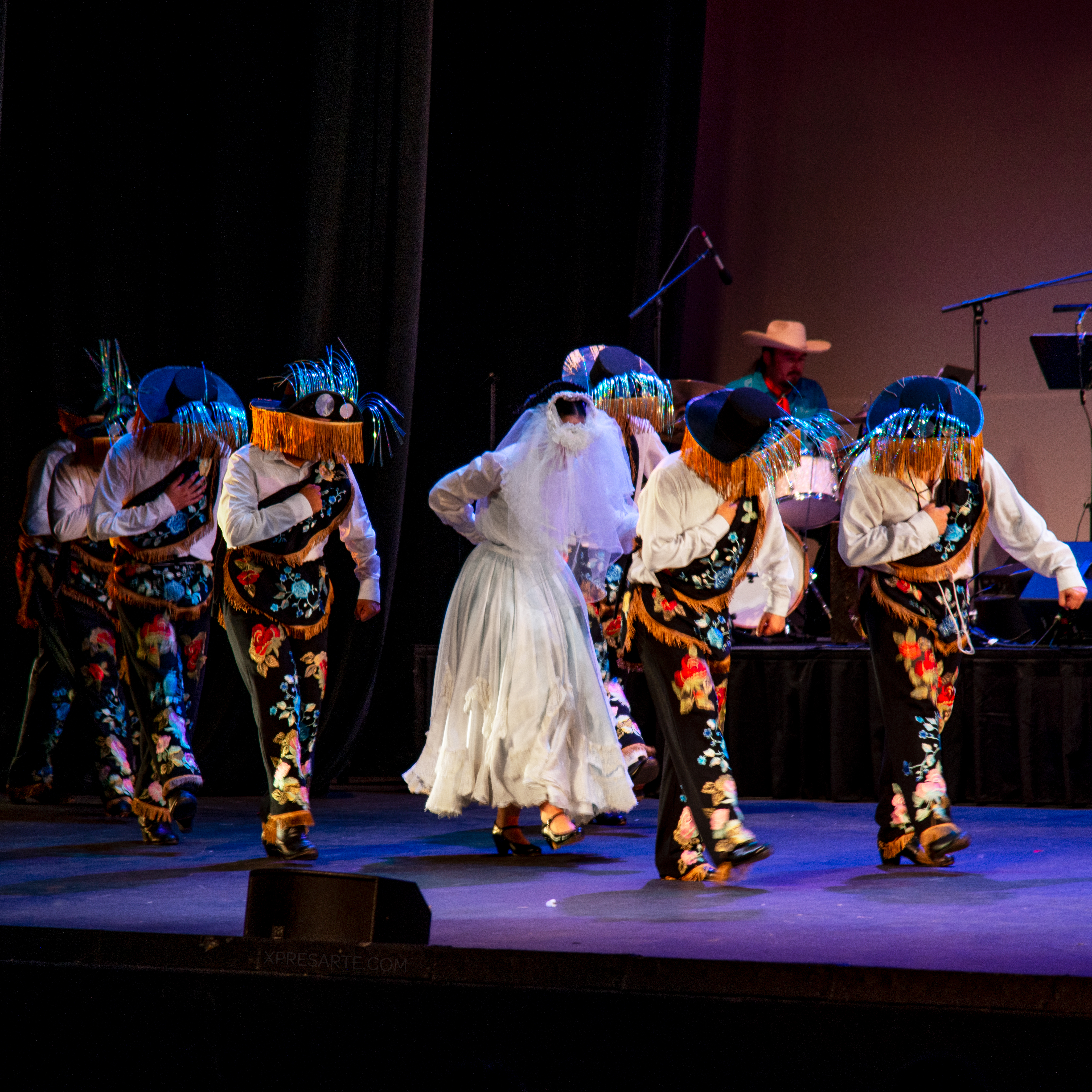 The Mexican Dance Company performing Los Negritos