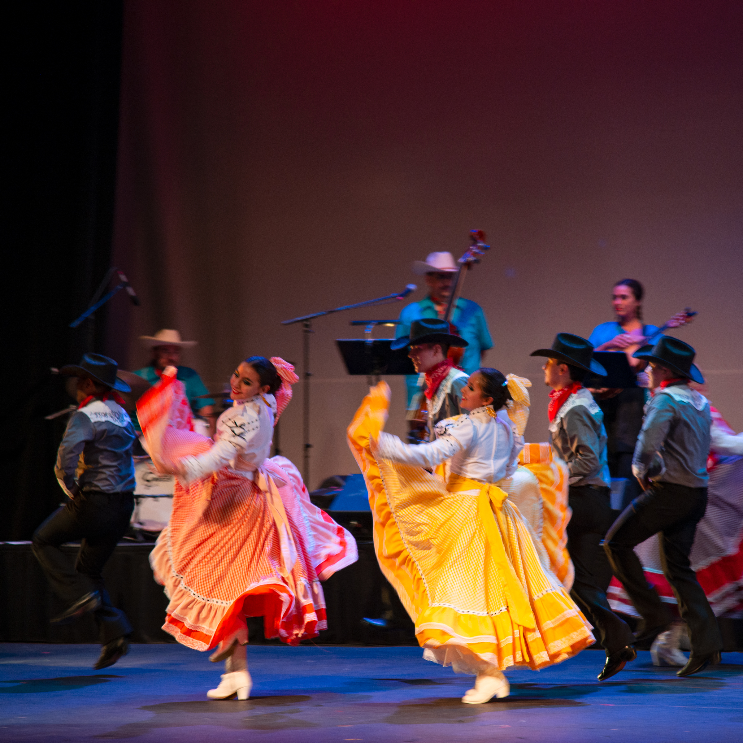 The Mexican Dance Company performing a number from Northern Mexico
